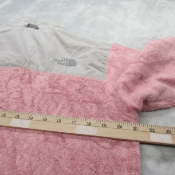The North Face Jacket Youth XL Pink Interchange Fuzzy Fleece Full Zip Outdoor - Picture 14 of 16